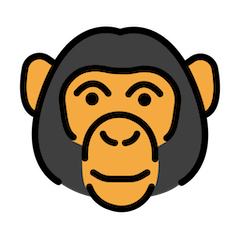 🐵 Cara de macaco Emoji nos Openmoji