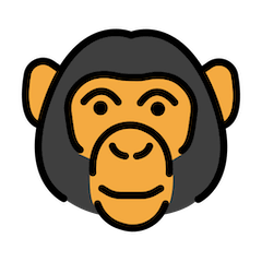 Tête de singe on Openmoji