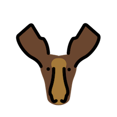 Moose on Openmoji