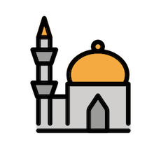 🕌 Mosque Emoji in Openmoji