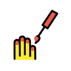 Nail Polish Emoji in Openmoji