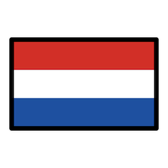 Bandiera dei Paesi Bassi Emoji Openmoji