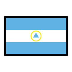 Bandera de Nicaragua on Openmoji