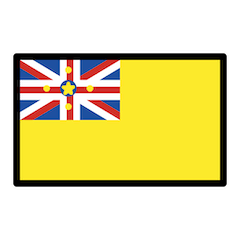 Flag: Niue Emoji in Openmoji