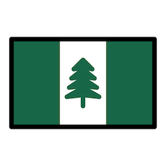 Bandeira da Ilha Norfolk Emoji Openmoji