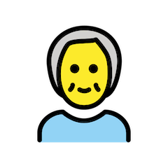 Older Person on Openmoji