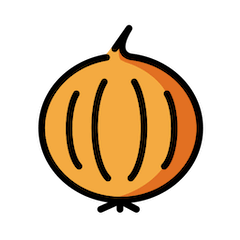 🧅 Onion Emoji in Openmoji