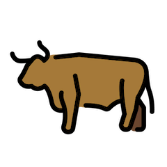 วัวตัวผู้ on Openmoji