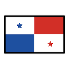 Bandiera di Panama Emoji Openmoji