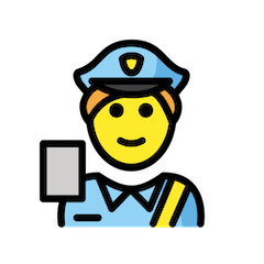Passkontrolle Emoji Openmoji
