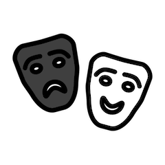 🎭 Theatermasken Emoji auf Openmoji