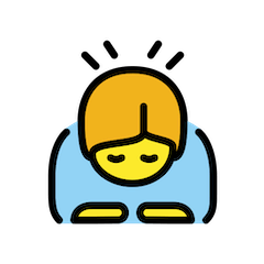 🙇 Sich verbeugende Person Emoji auf Openmoji