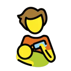 Person Feeding Baby Emoji in Openmoji