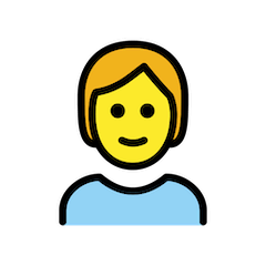 Persona adulta Emoji Openmoji