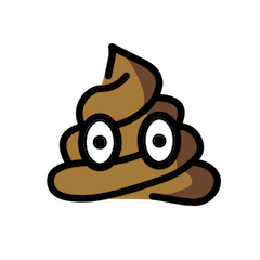 💩 Pile of Poo Emoji in Openmoji