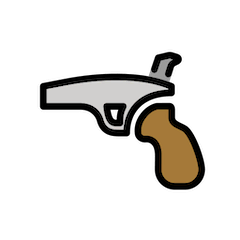 Pistol on Openmoji