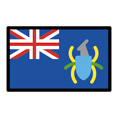 Flag: Pitcairn Islands Emoji in Openmoji