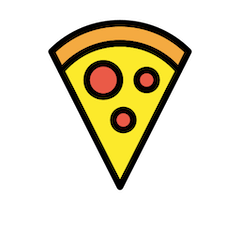 🍕 Pizza Emoji W Openmoji