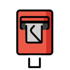 📮 Briefkasten Emoji auf Openmoji