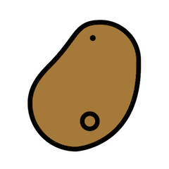 🥔 Kartoffel Emoji auf Openmoji