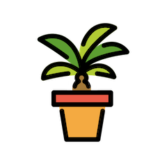 Potted Plant Emoji in Openmoji