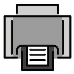 Printer on Openmoji