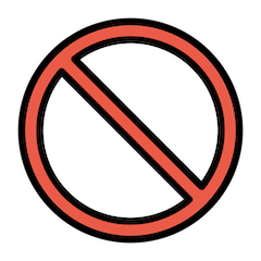 Prohibited on Openmoji