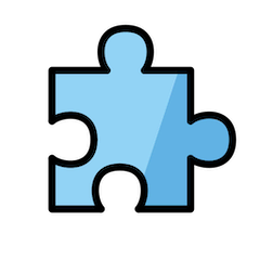 🧩 Tessera del puzzle Emoji su Openmoji
