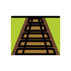 Railway Track Emoji in Openmoji