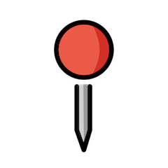 📍 Round Pushpin Emoji in Openmoji