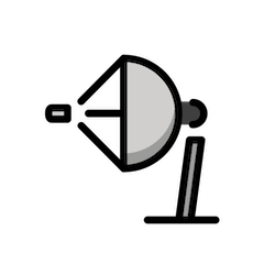 Antenne parabolique Émoji Openmoji