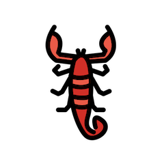 🦂 Skorpion Emoji auf Openmoji