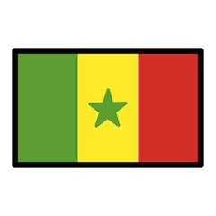 🇸🇳 Bandiera del Senegal Emoji su Openmoji