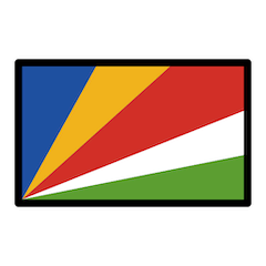 Bandera de Seychelles Emoji Openmoji
