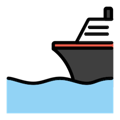 Ship Emoji in Openmoji