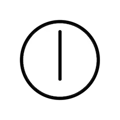 Six O’clock Emoji in Openmoji