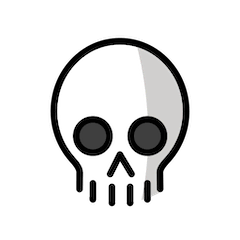 💀 Totenkopf Emoji auf Openmoji