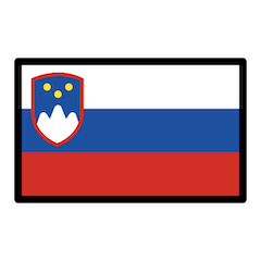 Flag: Slovenia on Openmoji