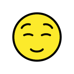 Lächelndes Gesicht Emoji Openmoji