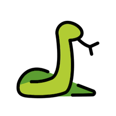 蛇 on Openmoji