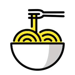 🍝 Spaghetti Emoji auf Openmoji