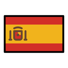 Flag: Spain on Openmoji