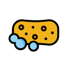 Sponge Emoji in Openmoji