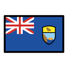 Flagge von Saint Helena Emoji Openmoji