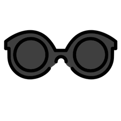 🕶️ oculos de sol Emoji nos Openmoji