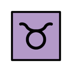 Taurus Emoji in Openmoji