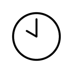 🕙 Ten O’clock Emoji in Openmoji