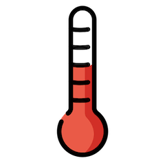 Thermometer on Openmoji