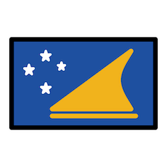 Флаг Токелау Эмодзи в Openmoji