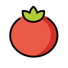 Tomaatti on Openmoji